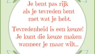 tevredenheid